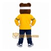 Yellow Bear Mascot Costume for Sports Events Yellow Bear Mascot Costume for Sports Events