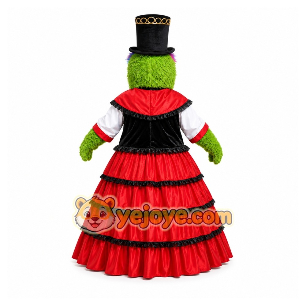 Green Monster Mascot Costume for Events and Promotions Green Monster Mascot Costume for Events and Promotions