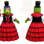 Green Monster Mascot Costume for Events and Promotions