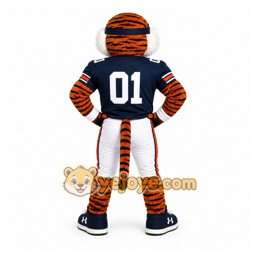 Orange Tiger Mascot Costume for Sports Events Orange Tiger Mascot Costume for Sports Events
