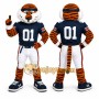 Orange Tiger Mascot Costume for Sports Events