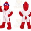 Red Bird Mascot Costume for Sports Events