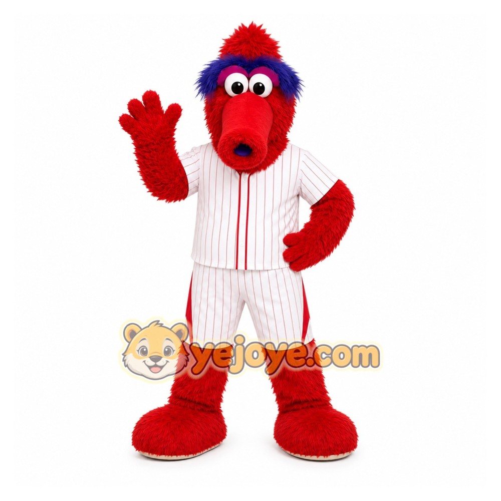 Red Bird Mascot Costume for Sports Events