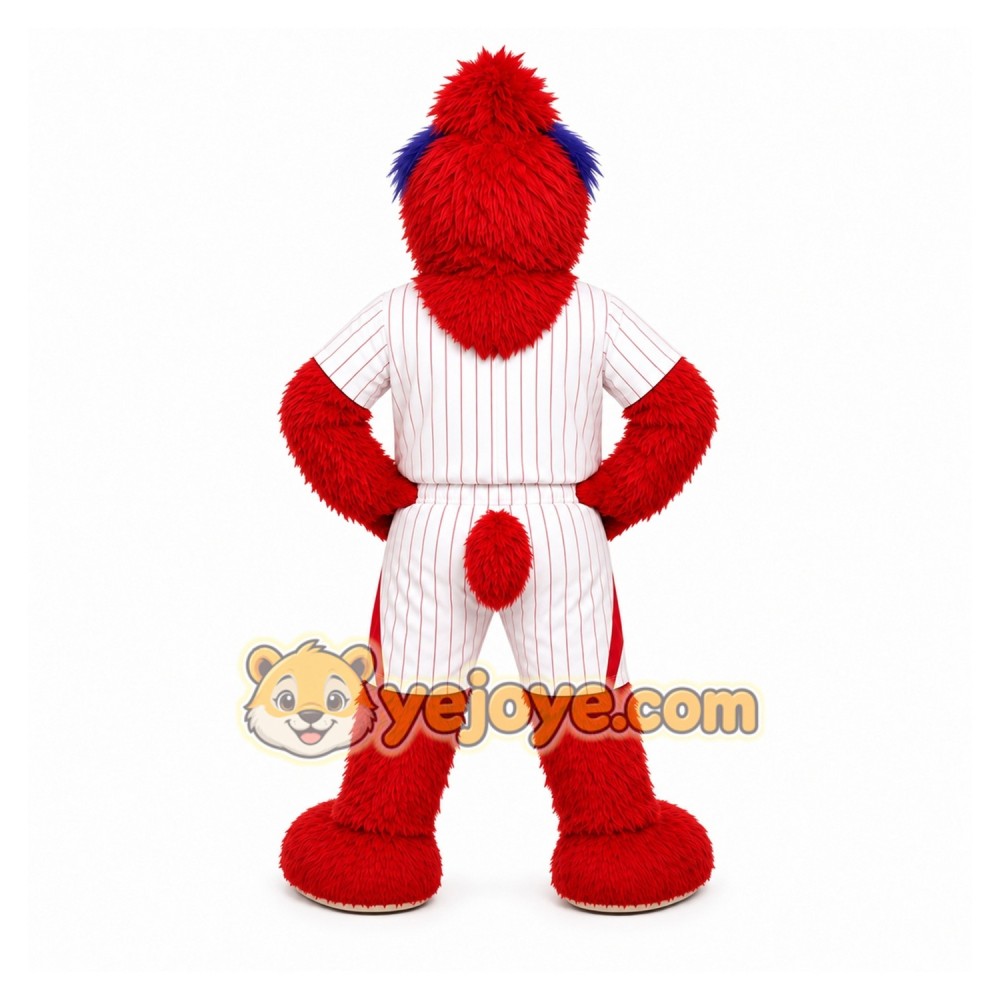Red Bird Mascot Costume for Sports Events