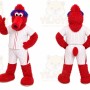 Red Bird Mascot Costume for Sports Events