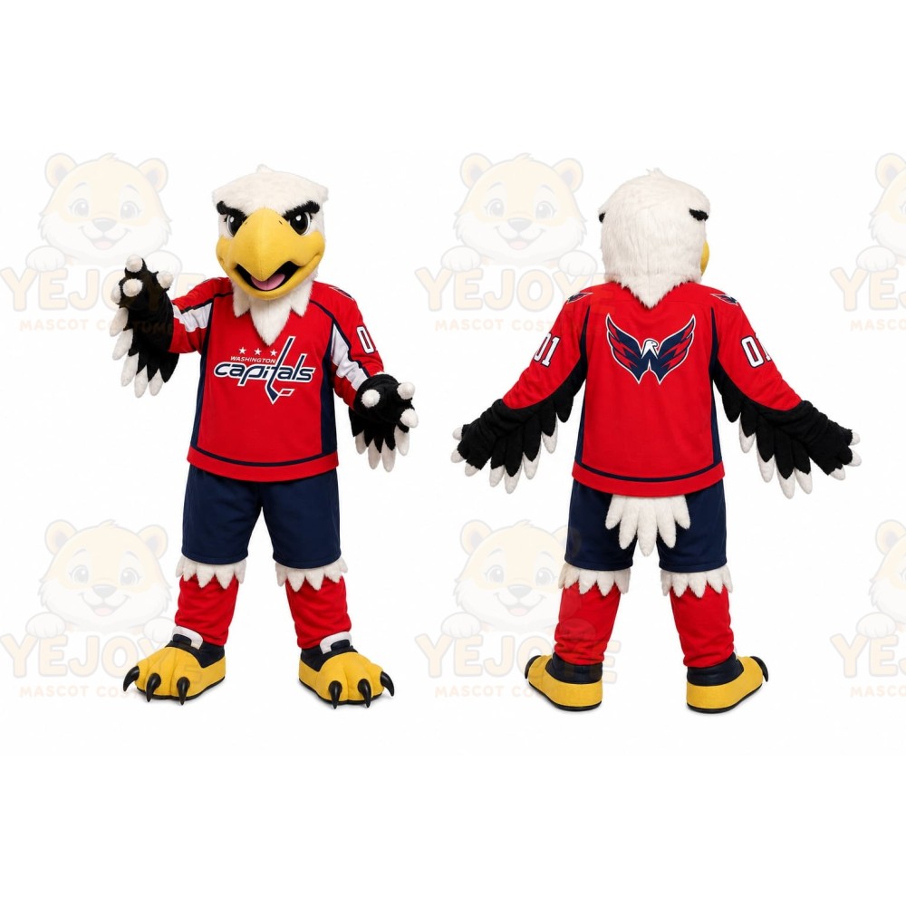 Red Eagle Mascot Costume for Sports Events