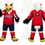 Red Eagle Mascot Costume for Sports Events