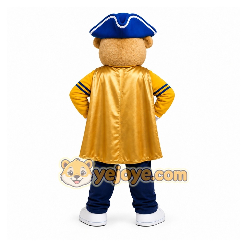 Yellow Bear Mascot Costume for School Events Yellow Bear Mascot Costume for School Events