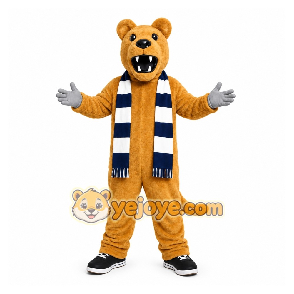 Brown Bear Mascot Costume for Sports Events Brown Bear Mascot Costume for Sports Events