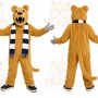 Brown Bear Mascot Costume for Sports Events