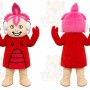 Red Alien Mascot Costume for Children's Events