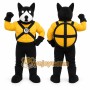 Black Dog Mascot Costume for Events and Promotions