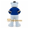 Gray Bear Mascot Costume for Sports Events Gray Bear Mascot Costume for Sports Events