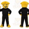 Yellow Human Mascot Costume for Events and Promotions