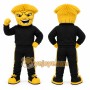 Yellow Human Mascot Costume for Events and Promotions