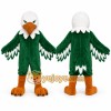Green Eagle Mascot Costume for Sports Events Green Eagle Mascot Costume for Sports Events