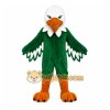 Green Eagle Mascot Costume for Sports Events Green Eagle Mascot Costume for Sports Events