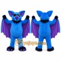 Blue Bat Mascot Costume for Children's Events
