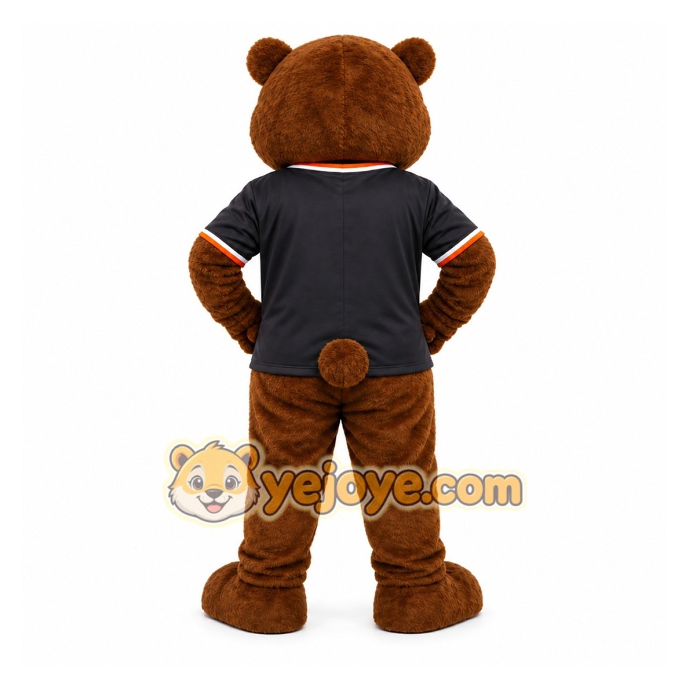 Brown Beaver Mascot Costume for Sports Events Brown Beaver Mascot Costume for Sports Events