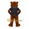 Brown Beaver Mascot Costume for Sports Events Brown Beaver Mascot Costume for Sports Events