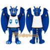 Blue Dragon Mascot Costume for Sports Events Blue Dragon Mascot Costume for Sports Events