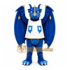 Blue Dragon Mascot Costume for Sports Events Blue Dragon Mascot Costume for Sports Events