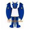 Blue Dragon Mascot Costume for Sports Events Blue Dragon Mascot Costume for Sports Events