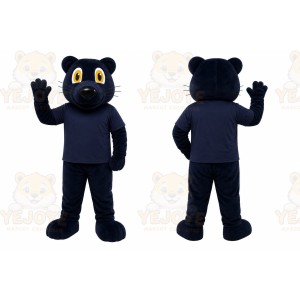 Black Panther Mascot Costume for Sports Events