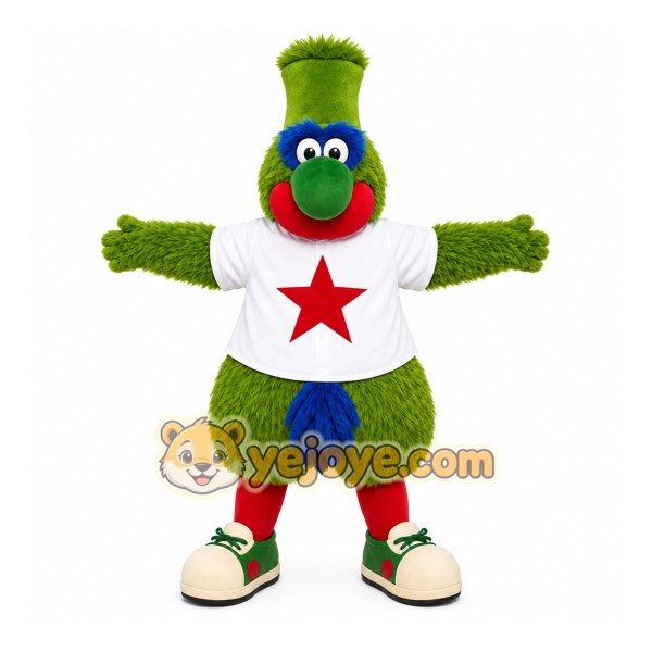 Green Bird Mascot Costume for Events and Promotions Green Bird Mascot Costume for Events and Promotions