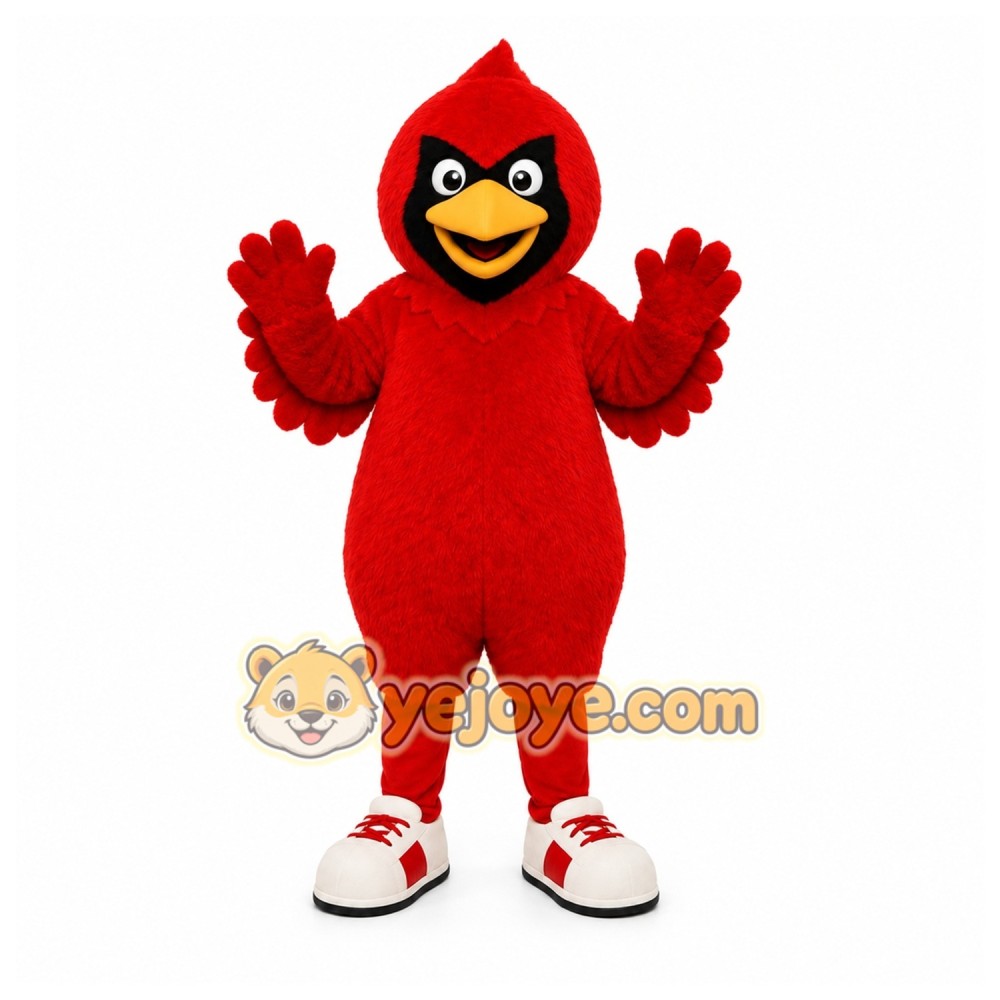 Red Bird Mascot Costume for Sports Events Red Bird Mascot Costume for Sports Events