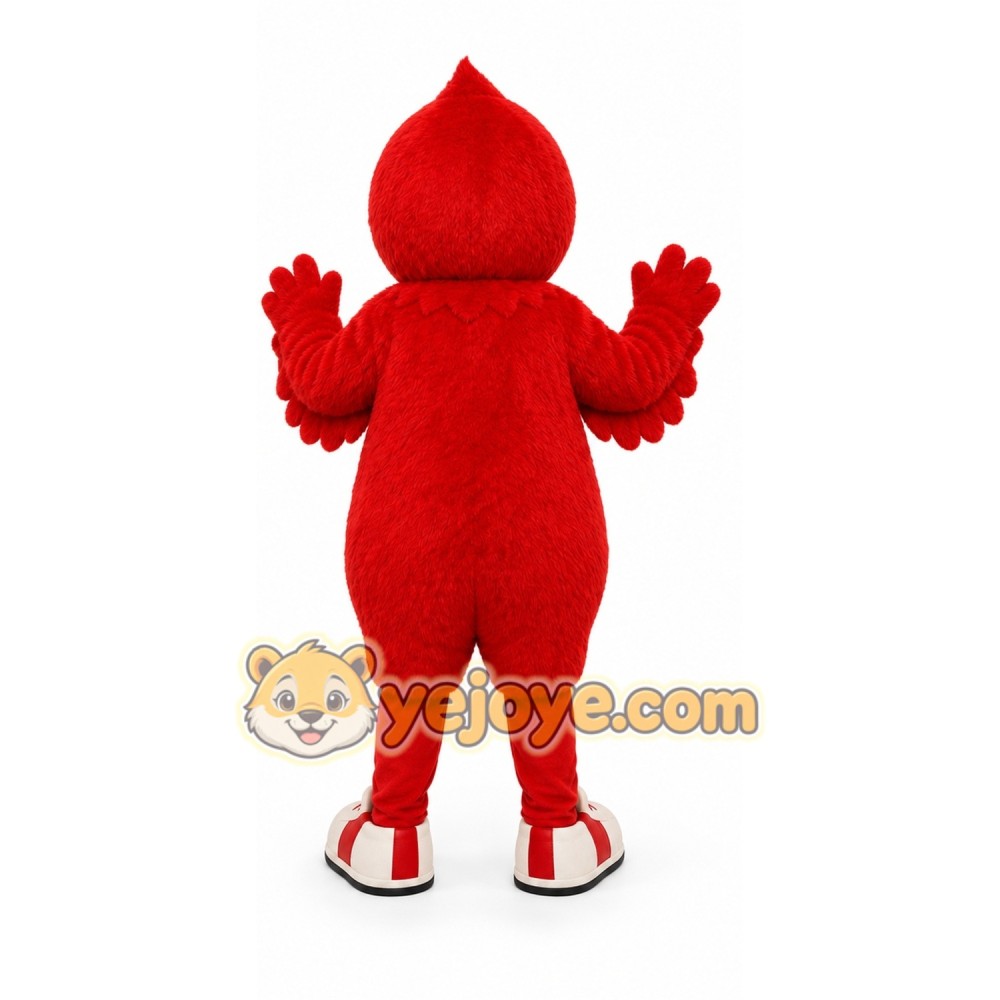 Red Bird Mascot Costume for Sports Events Red Bird Mascot Costume for Sports Events