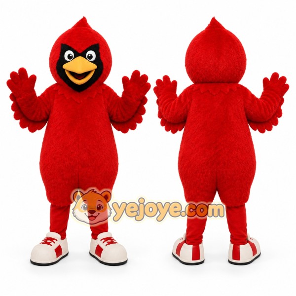 Red Bird Mascot Costume for Sports Events