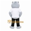 Gray Bird Mascot Costume for School Events Gray Bird Mascot Costume for School Events