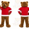 Brown Bear Mascot Costume for Sports Events