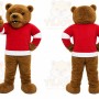 Brown Bear Mascot Costume for Sports Events