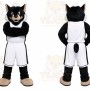 Black Wildcat Mascot Costume for Sports Events