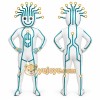 White Robot Mascot Costume for Corporate Events White Robot Mascot Costume for Corporate Events