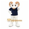 White Ram Mascot Costume for School Events White Ram Mascot Costume for School Events