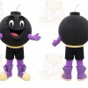 Black Bomb Mascot Costume for Events and Promotions