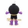 Black Bomb Mascot Costume for Events and Promotions Black Bomb Mascot Costume for Events and Promotions