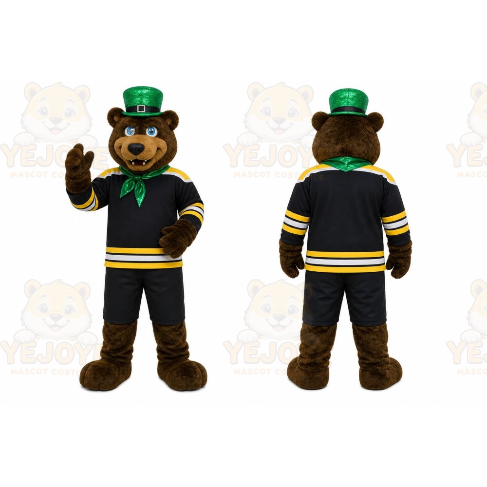 Brown Bear Mascot Costume for Holiday Events