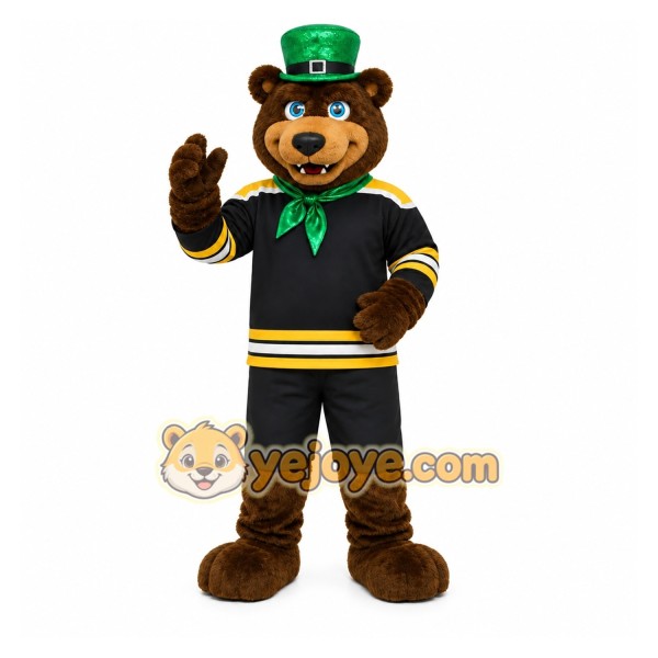 Brown Bear Mascot Costume for Holiday Events