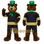 Brown Bear Mascot Costume for Holiday Events