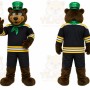 Brown Bear Mascot Costume for Holiday Events