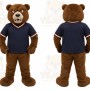 Brown Bear Mascot Costume for Sports Events