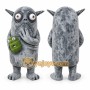 Gray Monster Mascot Costume for Holiday Events