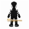 Black Superhero Mascot Costume for Events and Promotions