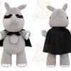 Gray Rhinoceros Mascot Costume for Events and Promotions