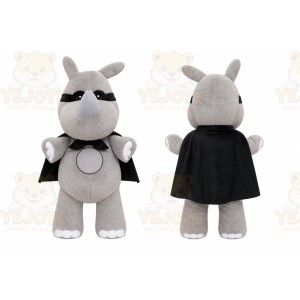 Gray Rhinoceros Mascot Costume for Events and Promotions