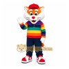 Orange Cat Mascot Costume for Children's Events Orange Cat Mascot Costume for Children's Events